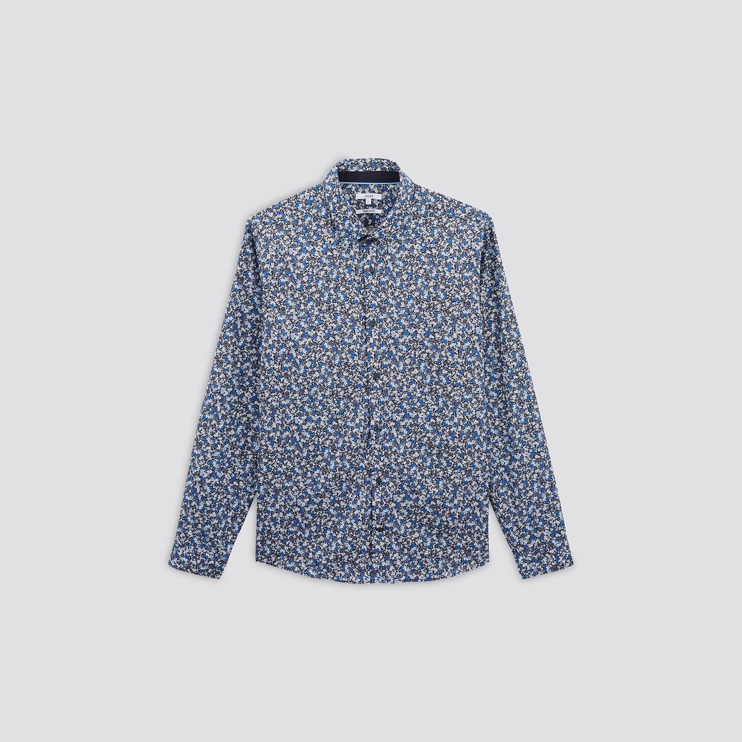 Chemise regular à fleurs coton