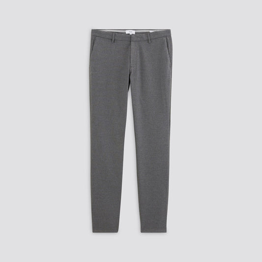 Pantalon chino slim reliefé