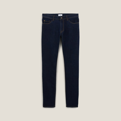 Jean slim en coton et polyester recyclés