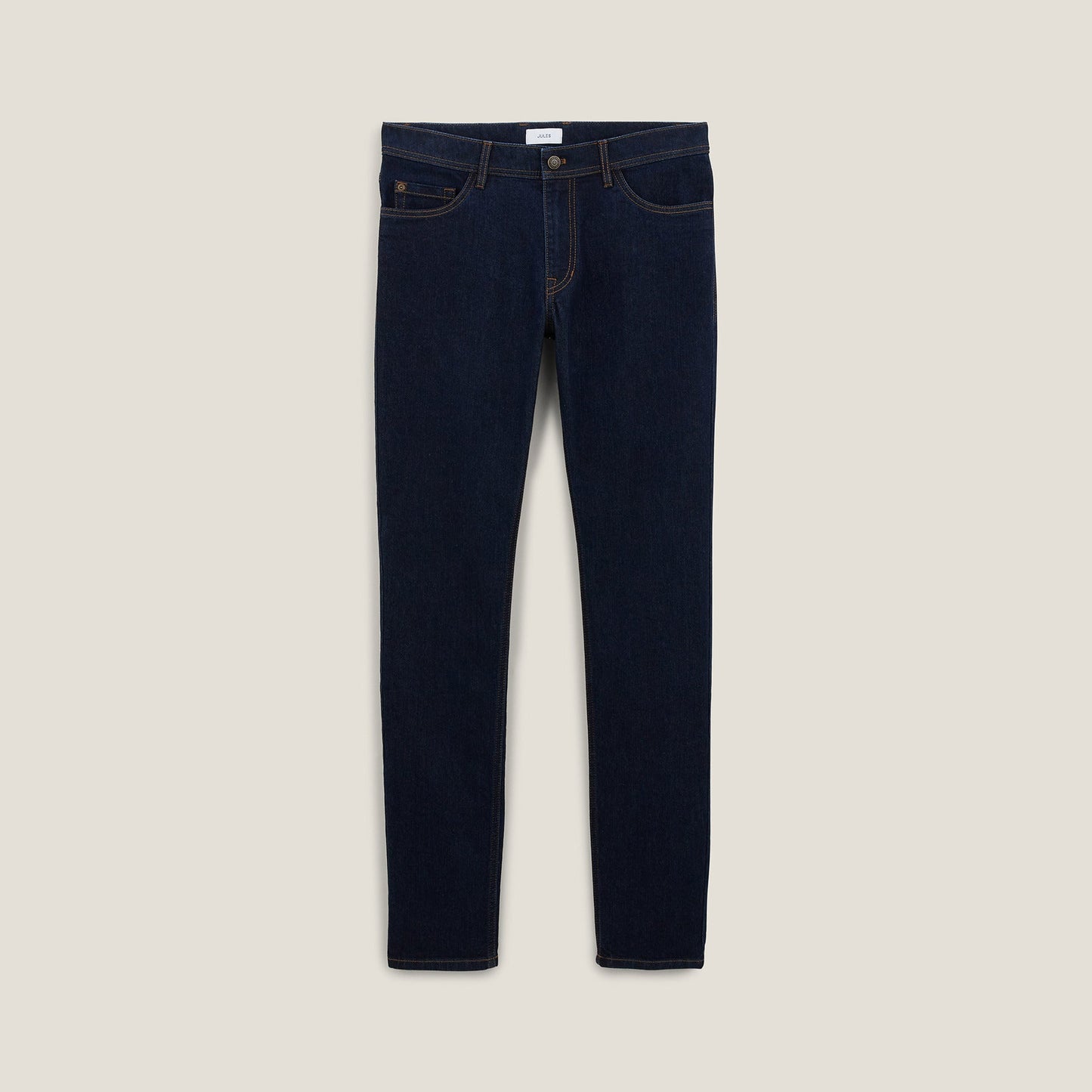 Jean slim en coton et polyester recyclés