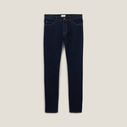 Jean slim en coton et polyester recyclés