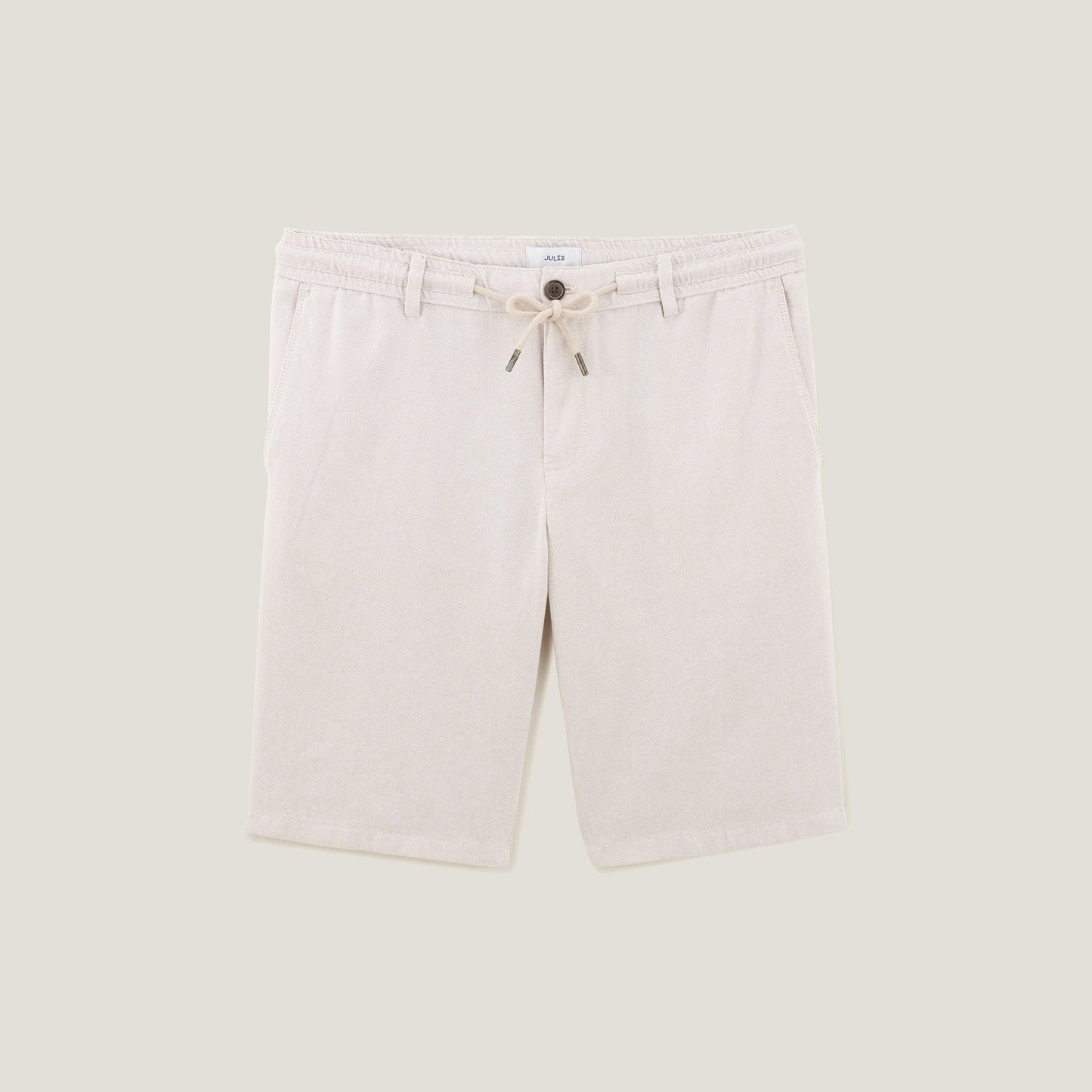 Bermuda uni en coton lin