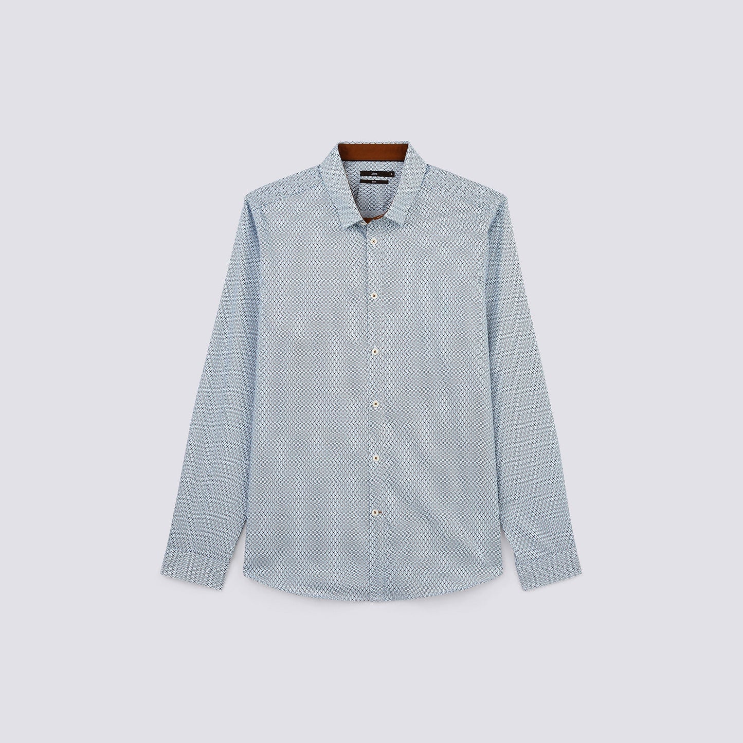 Chemise imprimée coupe ajustée