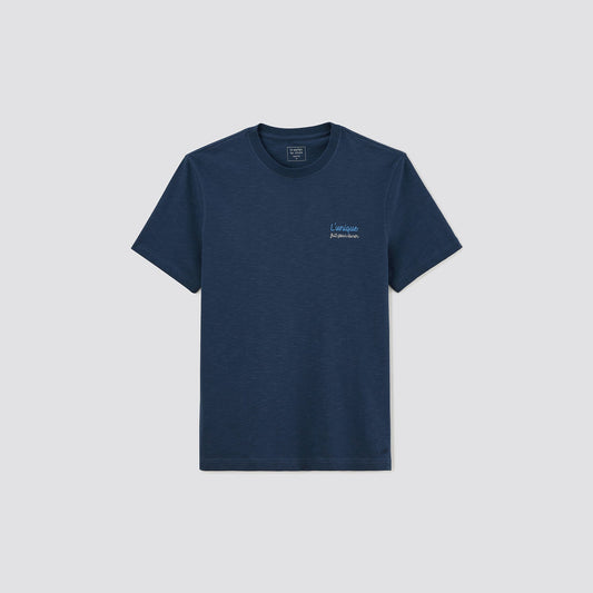 Tee shirt "le parfait by JULES" broderie poitrine