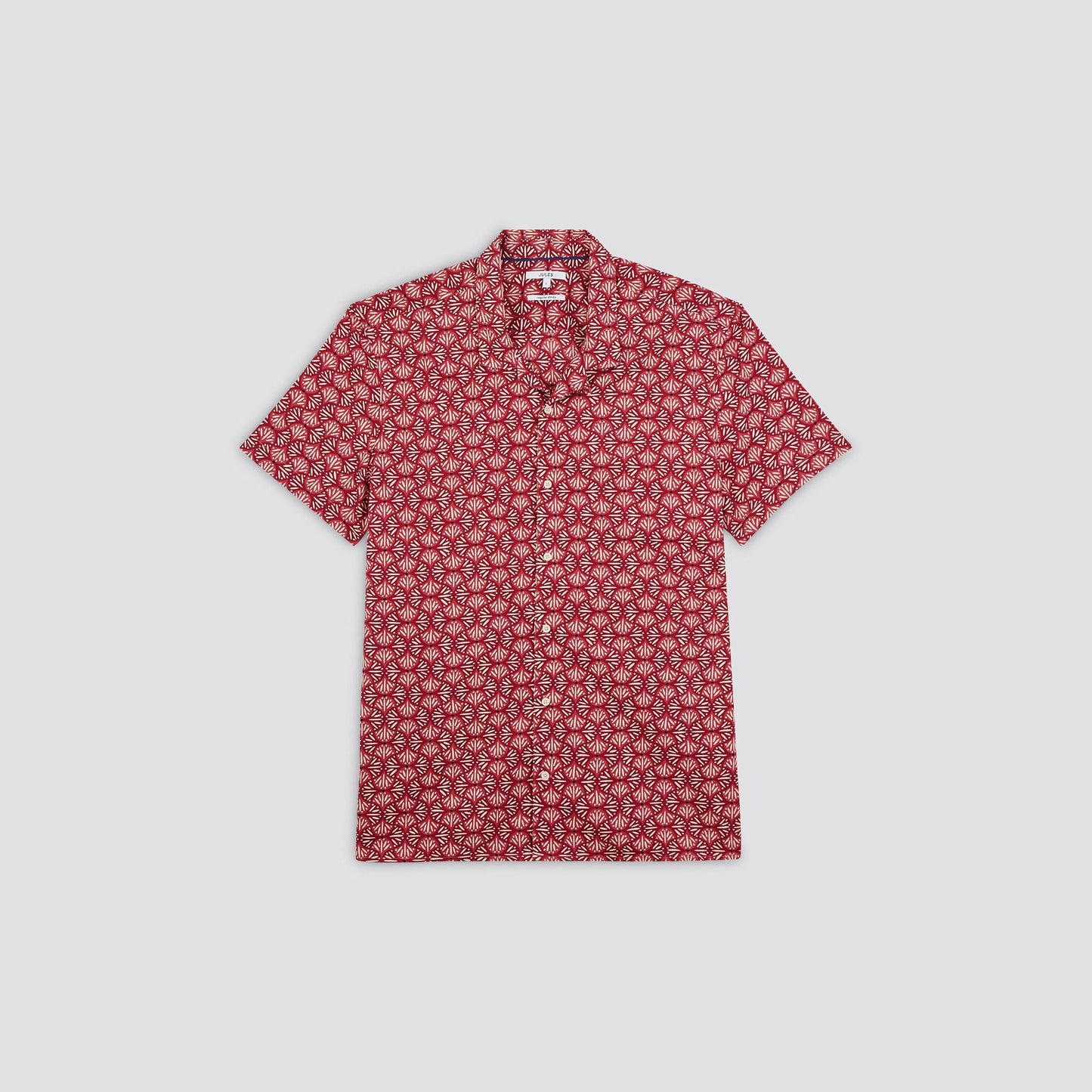 Chemise regular hawaïenne imprimé coton