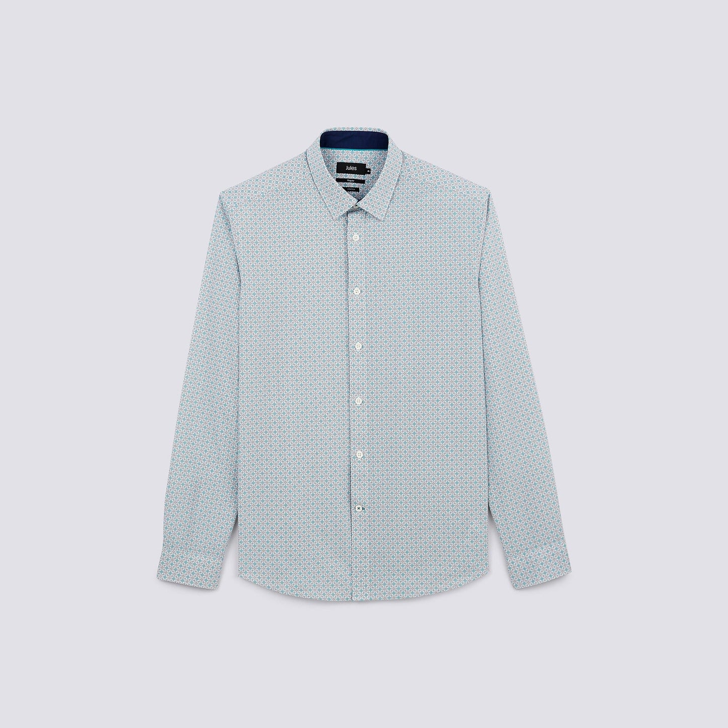 Chemise regular imprimée géométrie