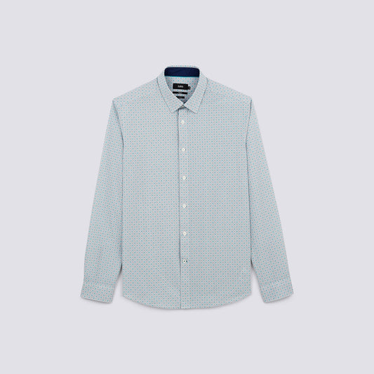 Chemise regular imprimée géométrie