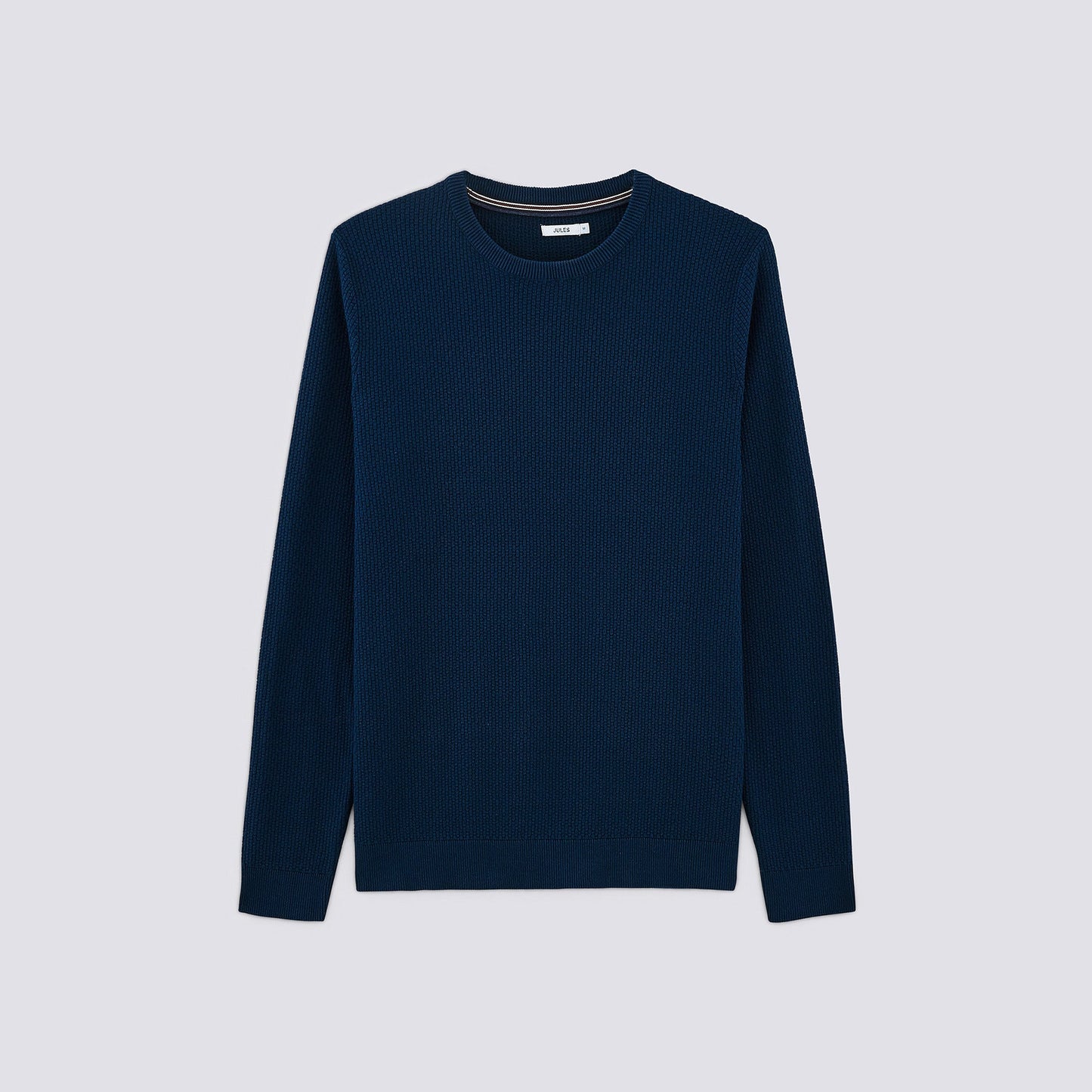 Pull maille fantaisie unie