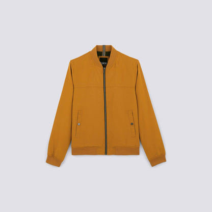 Blouson bomber col teddy déperlant