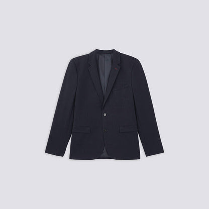 Veste blazer slim maille piquée