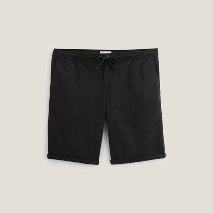 Bermuda chino uni taille élastiquée