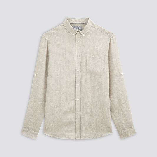 Chemise regular lin