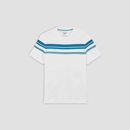 Tee-shirt rayures contrastées