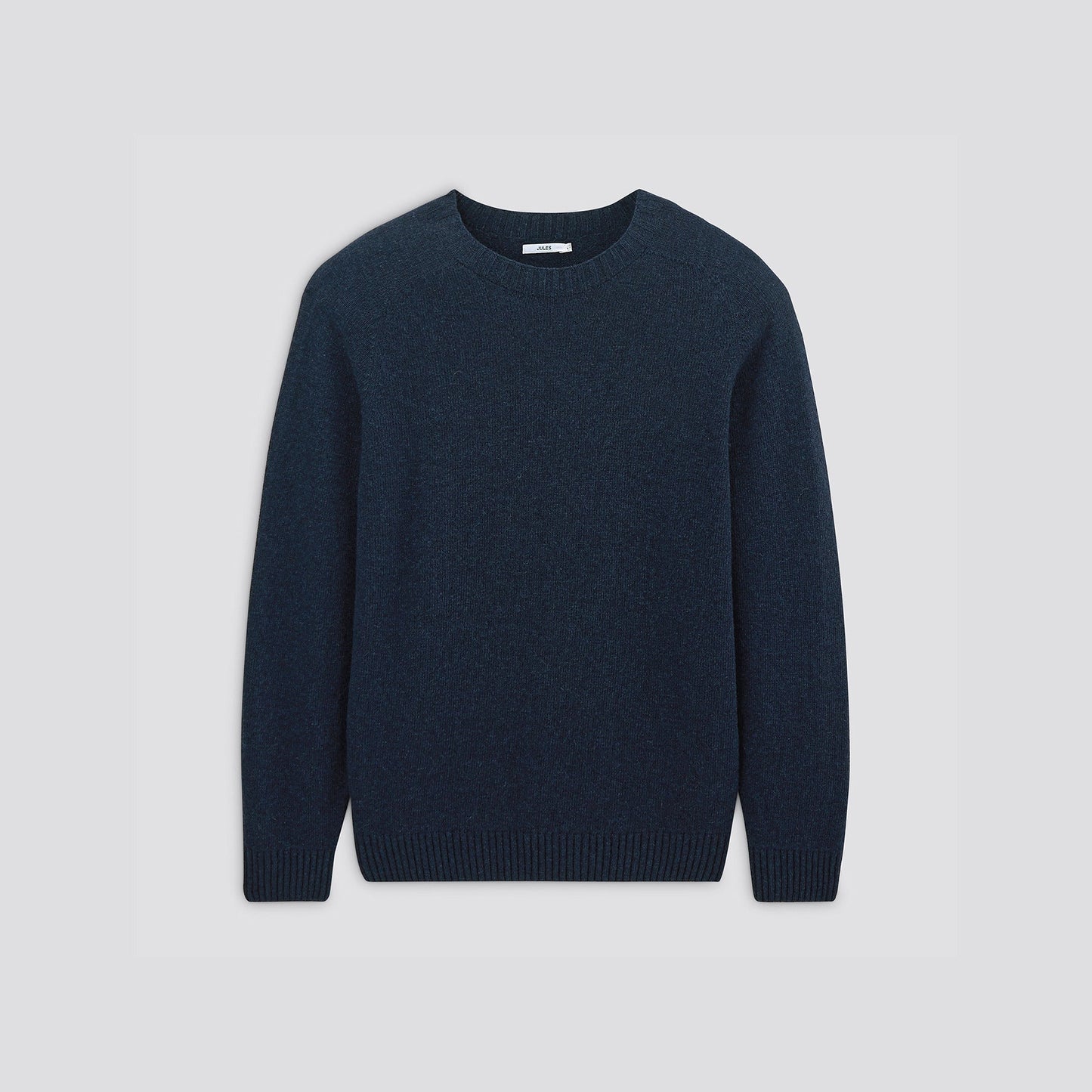 Pull sans couture col rond en laine