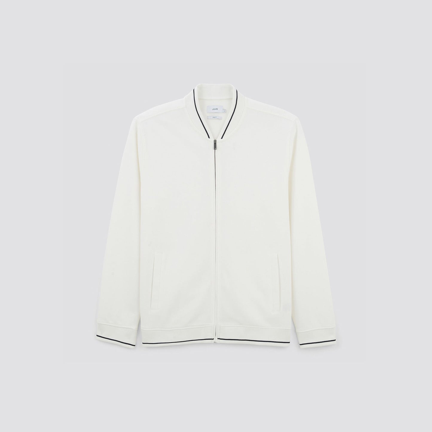 Veste zippée en maille