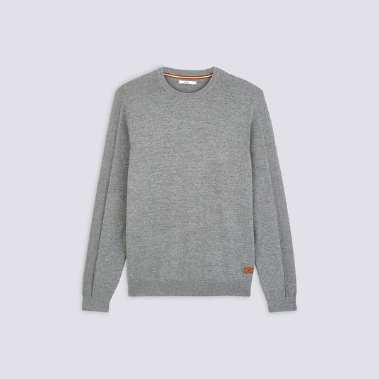 Pull col rond uni