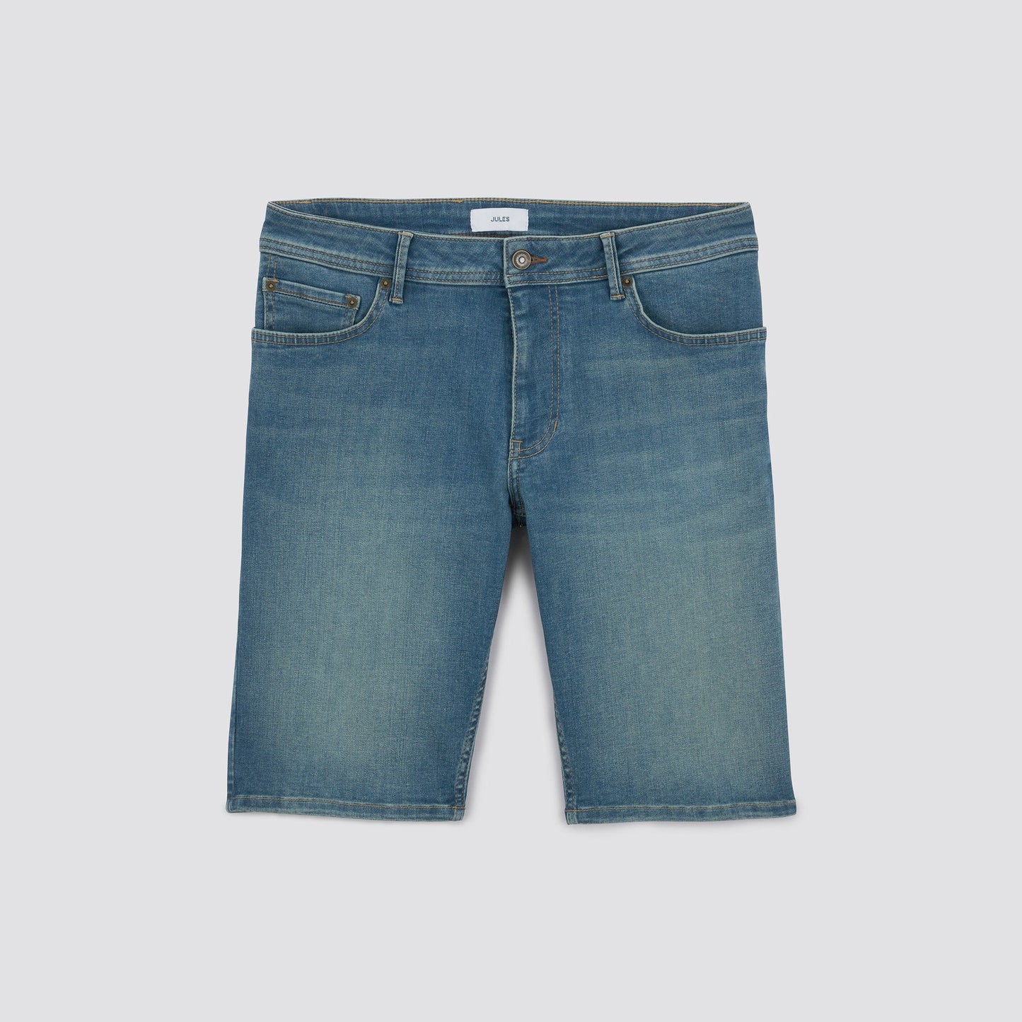 Bermuda en jean urbanflex en polyester recyclé