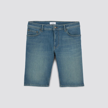 Bermuda en jean urbanflex en polyester recyclé