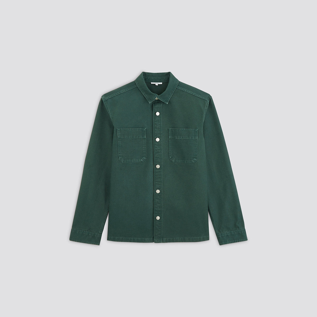 Surchemise unie effet workwear coton