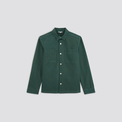 Surchemise unie effet workwear coton