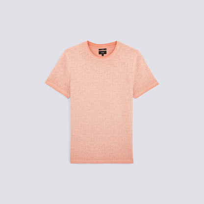 Tee shirt col rond imprimé oriental