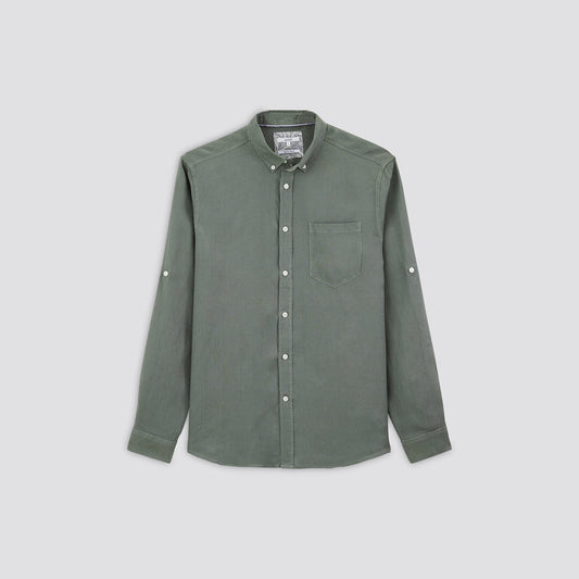 Chemise regular lin