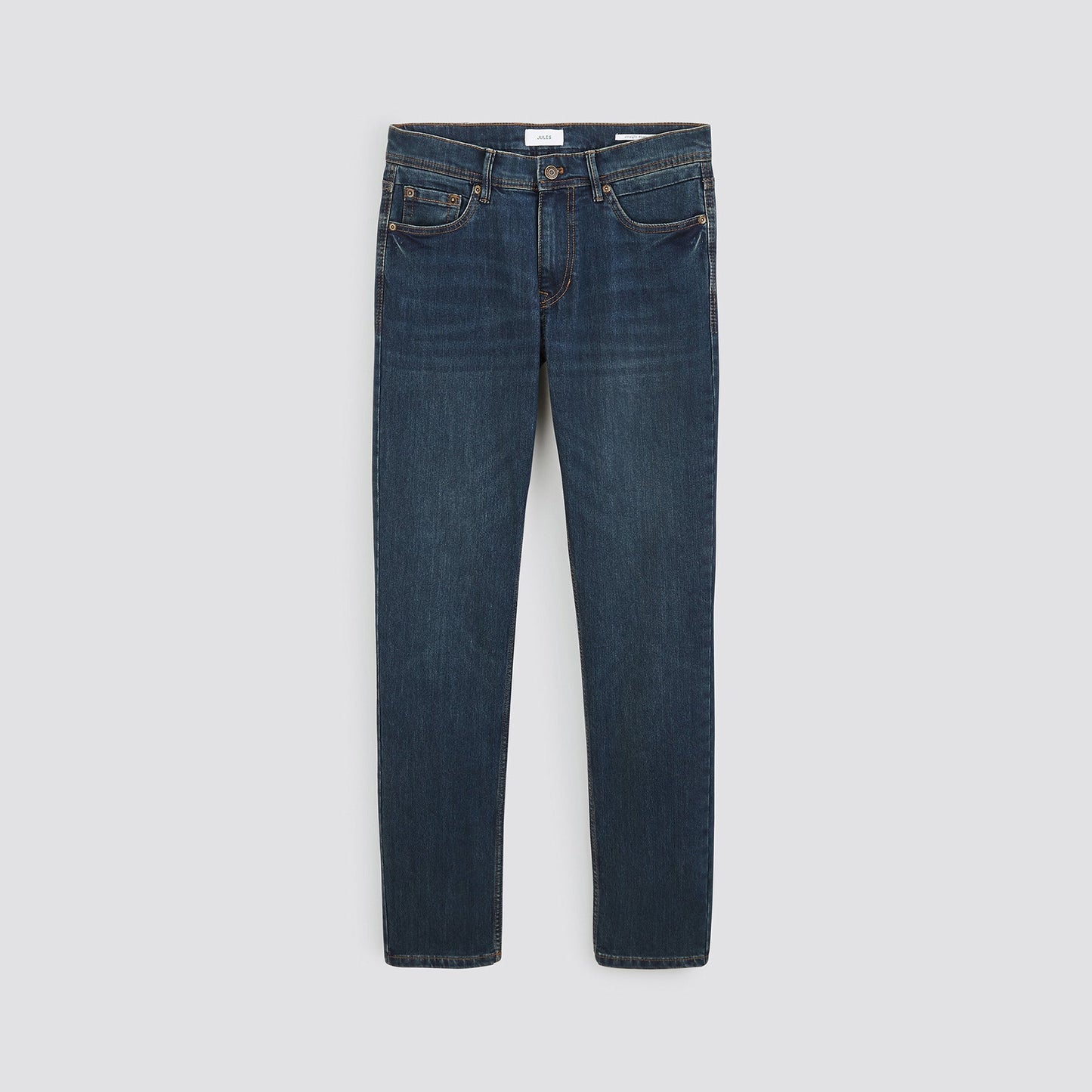 Jean straight 4 longueurs en coton et polyester recyclés