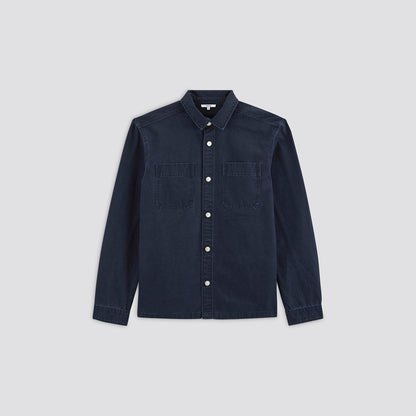 Surchemise unie effet workwear coton