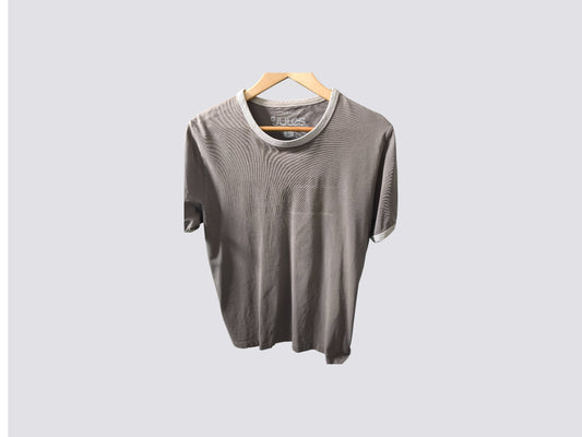 Tee shirt gris marron