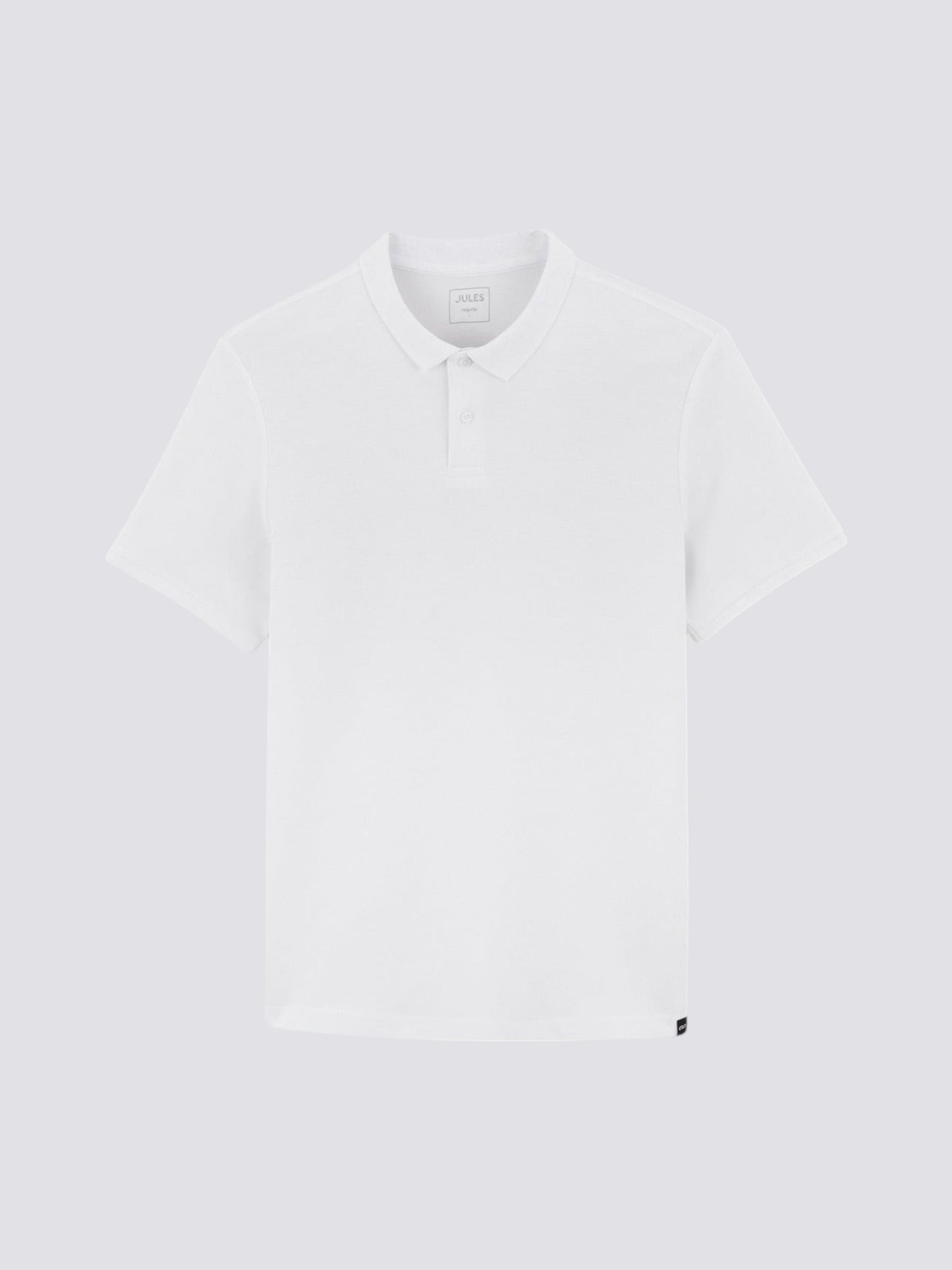 Polo manches courtes piqué uni