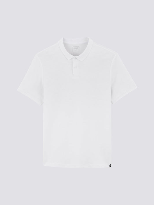 Polo manches courtes piqué uni
