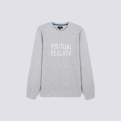 Sweat col rond imprimé VIRTUAL REALITY