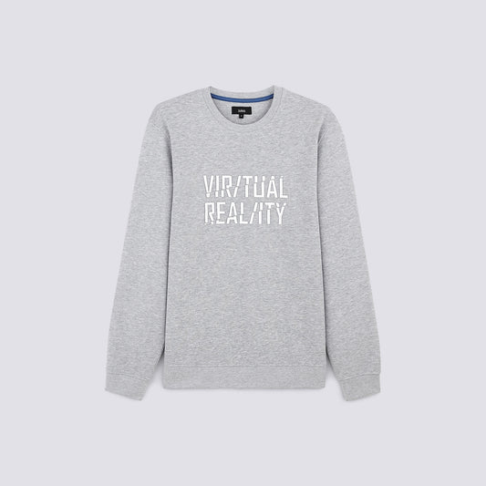 Sweat col rond imprimé VIRTUAL REALITY