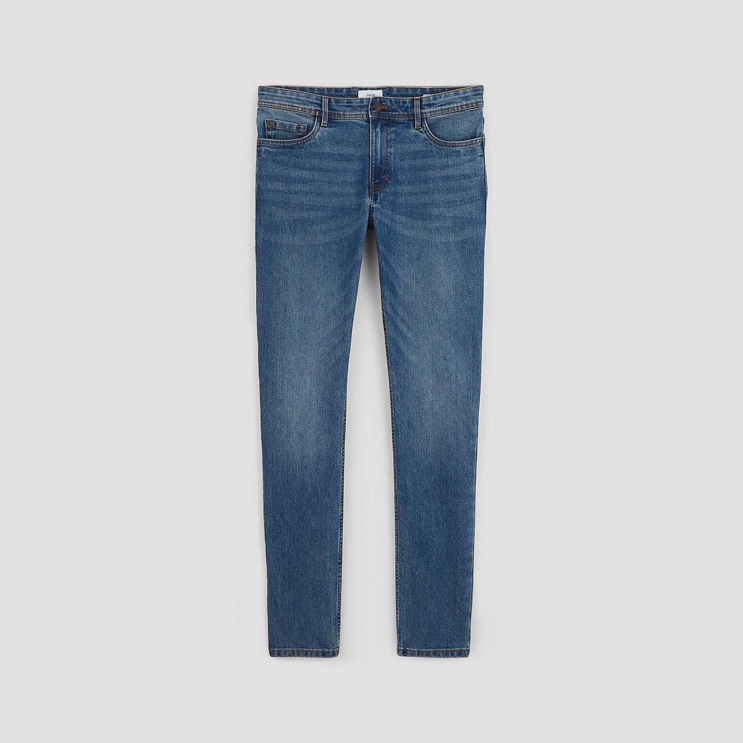 Jean slim en coton et polyester recyclés