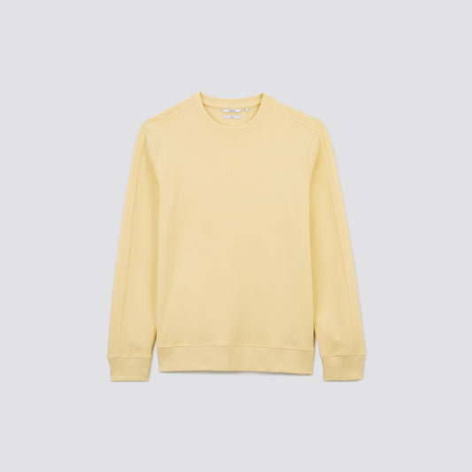 Sweat piqué à col rond