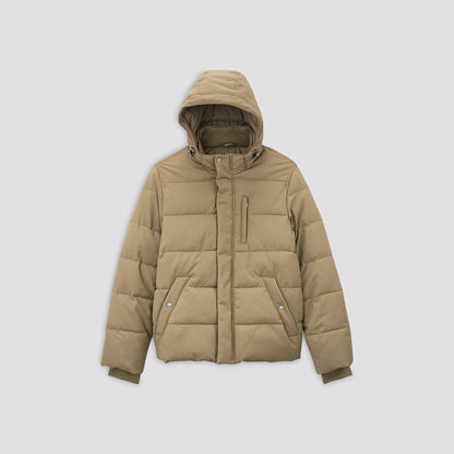 Doudoune matelassée capuche amovible