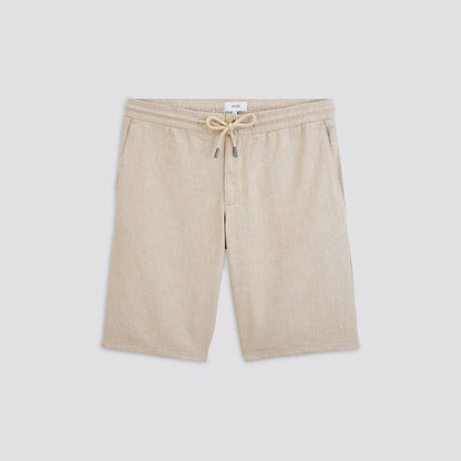 Bermuda chino en coton lin