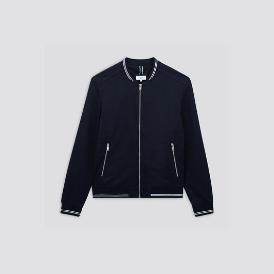 Blouson polyester col teddy