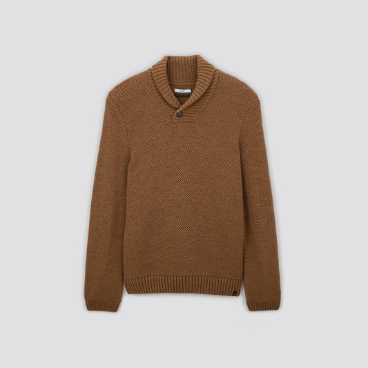 Pull à col châle