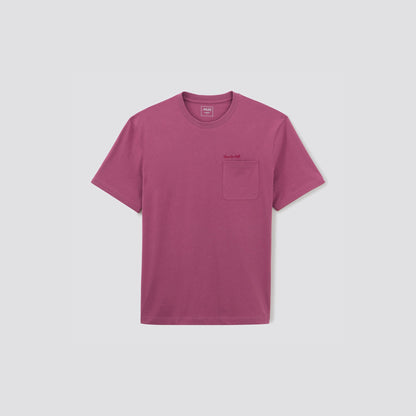 Tee shirt poche et broderie poitrine