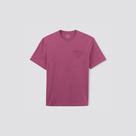 Tee shirt poche et broderie poitrine