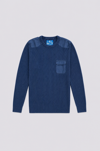 Pull officier marin