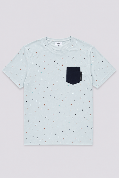 tee shirt imprimé surfeurs