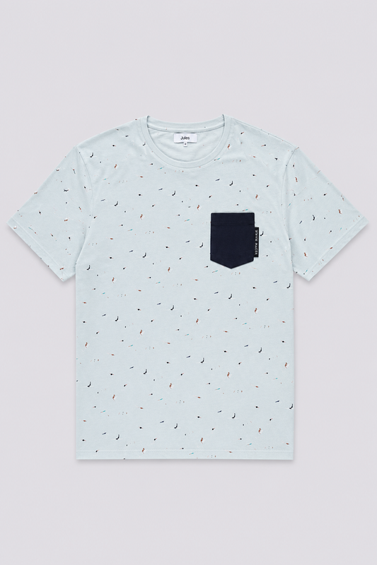 tee shirt imprimé surfeurs