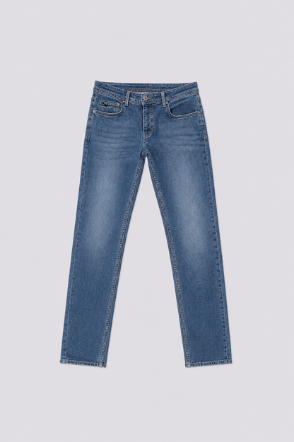 Jean Skinny 4L délavé