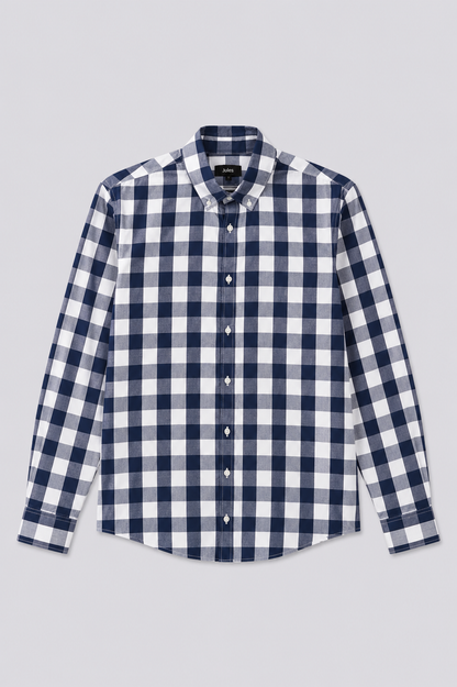 Chemise Regular à Carreaux