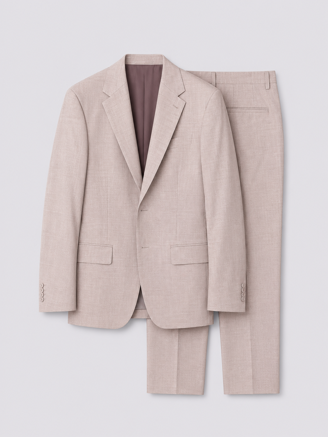 Ensemble de costume rose