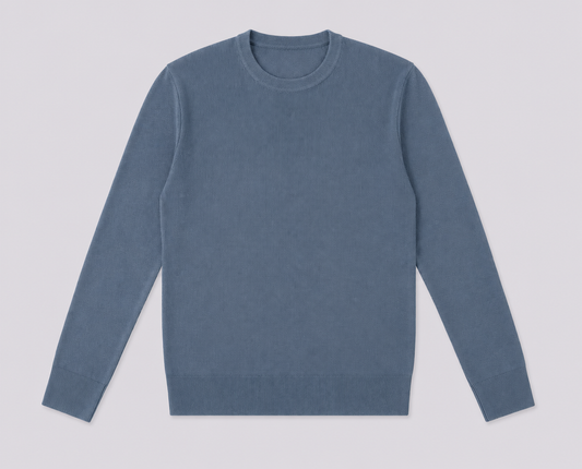 Pull col rond laine mérinos
