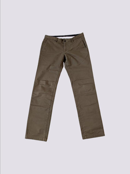 Pantalon chino slim coton stretch