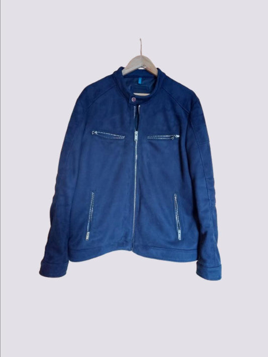 Blouson bleu